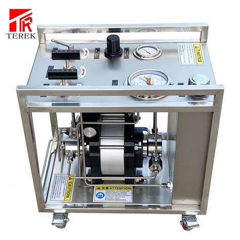 Terek Air Driven Booster Pump Hydrostatic Pump 10 000 Psi Testing System China Hydrostatic