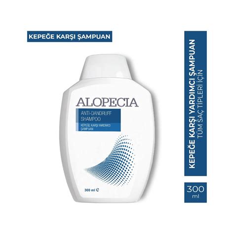 Alopecia Anti Dandruff Shampoo 300 Ml Kepek Şampuanı Fiyatı