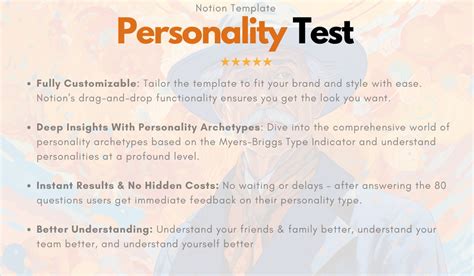 Personality Archetype Test for Notion Inspired by MBTI - Etsy