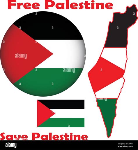 Free Palestine Save Palestine Stock Vector Image Art Alamy