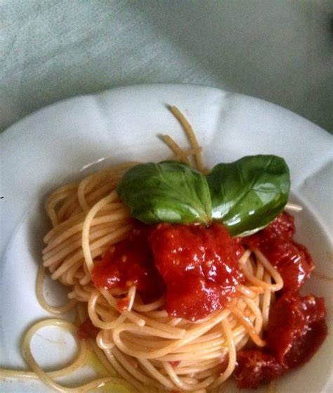 Spaghetti Con Pomodoro Fresco E Basilico Coccooking