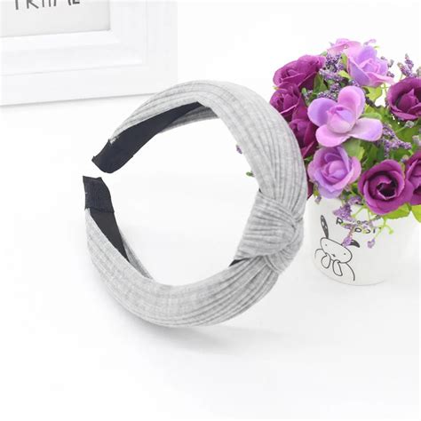 Buy Twist Korean Velvet Headband Women 2018 Bow Knot