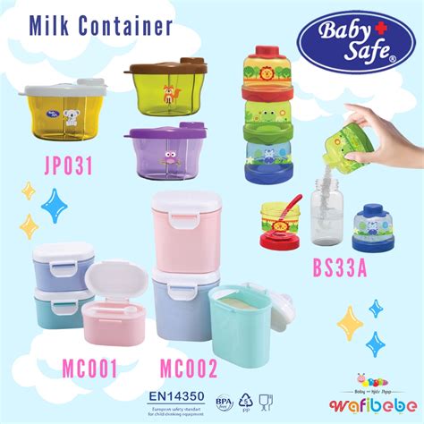 Jual Baby Safe Milk Powder Container Tempat Wadah Susu Bubuk Formula