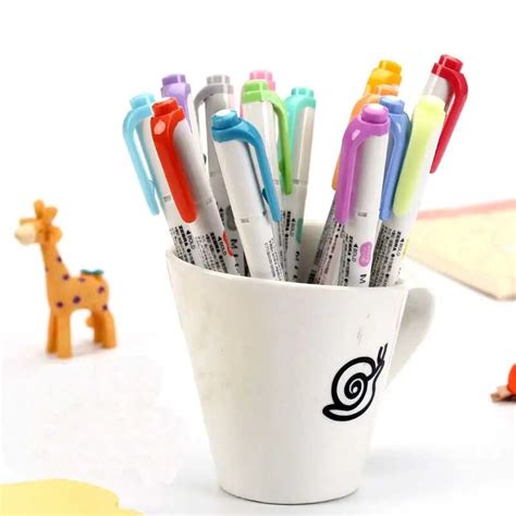 Купить 5 цветов/комплект pans зебра мягкий вкладыш ручки Rise Manga ...