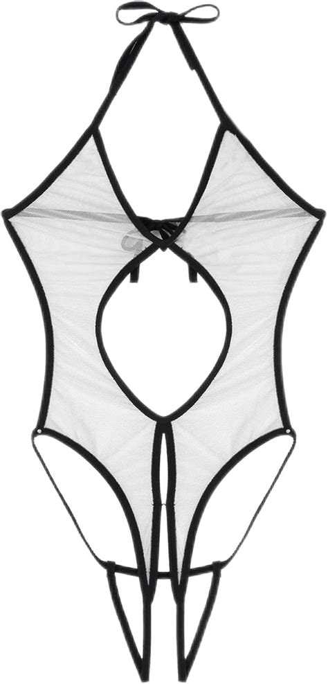 One Piece Women Sexy Teddy Lingerie One Piece Cut Out