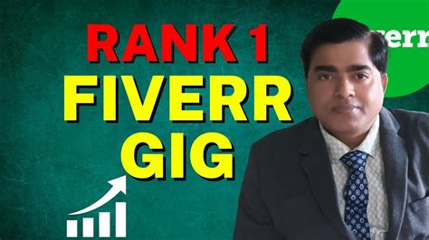 How To Rank Your Fiverr Gigs On The First Page Insider Secrets