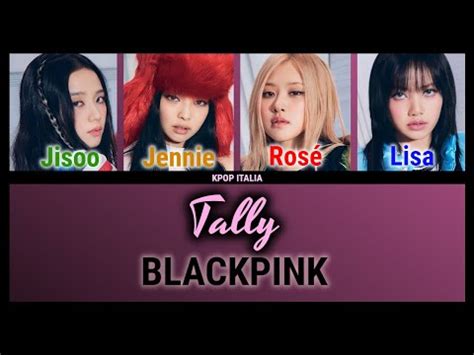 Blackpink Tally Color Coded Sub Ita Youtube