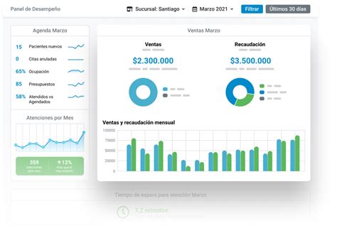 Reportes Gráficos De Kpi Funcionalidad Del Software Dentalink