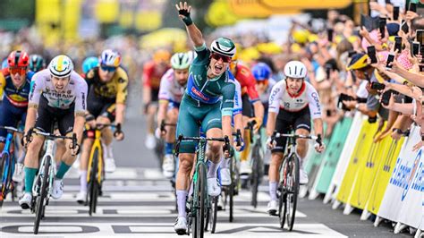 Tour De France Jasper Philipsen Wins His Fourth Stage Bauhaus Third