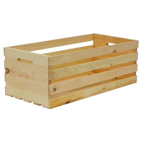 Wooden Crates - Wooden Crates - The Home Depot