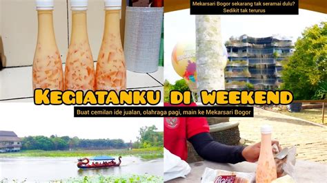 Buat Es Milky Jelly Cemilan Ide Jualan Keadaan Taman Buah Mekarsari