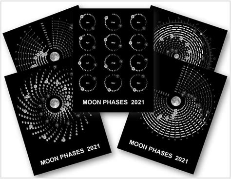 June Moon Phases 2021 Calender | Calendar Printables Free Templates