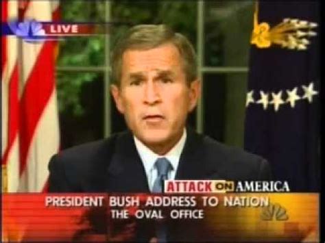 George W Bush Sept Address To The Nation Wmv Youtube