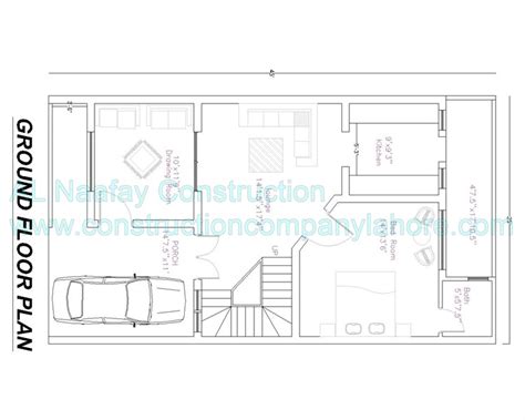 5 Marla House Design Plan Naqsha Maps 3d Elevation All Working Drawings