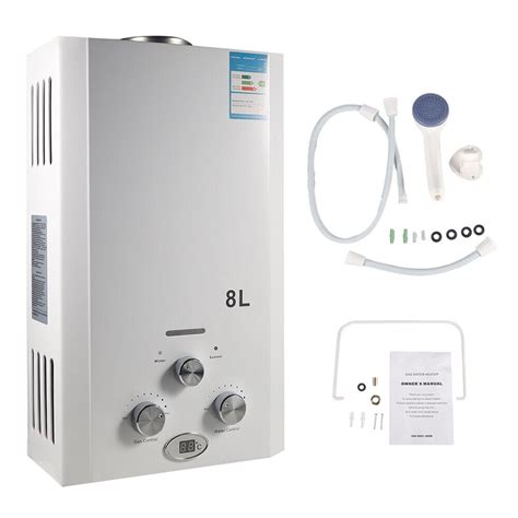 Jahyshow Lpg Propane Gas Water Heater L Tankless On Demand Hot Water