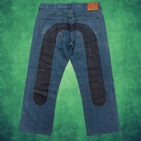 Evisu jeans Authentic evisu selvedge denim jeans... - Depop