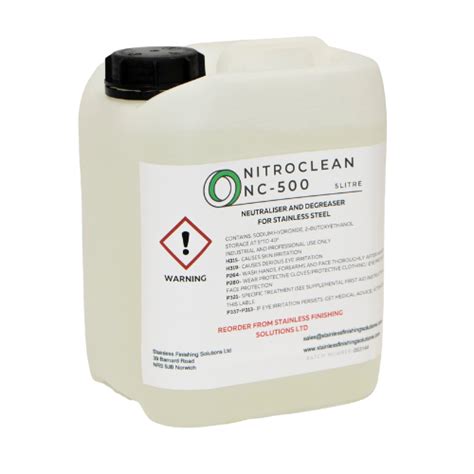 Nitroclean Nc Neutraliser Stainless Finishing Solutions