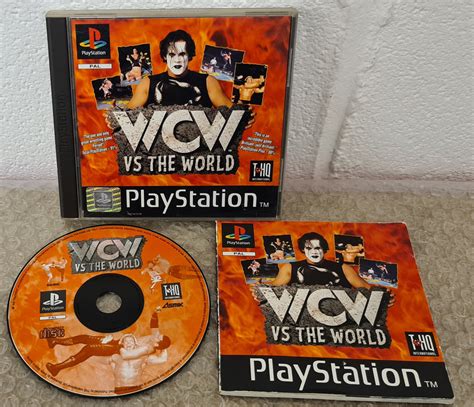 Wcw Vs The World Sony Playstation 1 Ps1 Rare Game Retro Gamer Heaven