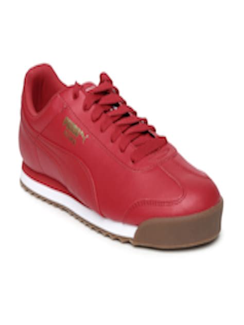 Buy Puma Men Red Solid Sneakers Casual Shoes For Men 1450957 Myntra