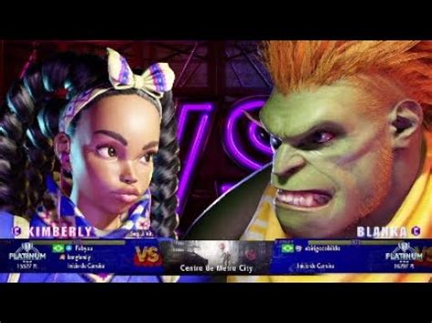 Sf Fabyuu Kimberly Vs Abirigodobildo Blanka Street Fighter