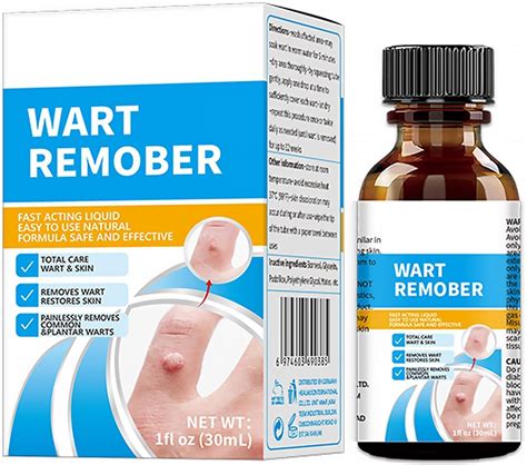Wart Remover Remover Natural Formula Wart Liquid Designed For Warts