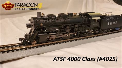 Review Broadway Limited Paragon 4 ATSF 4000 Class 4025 YouTube