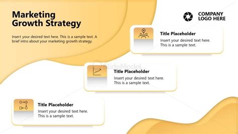 Marketing Growth Strategy Slide - SlideModel