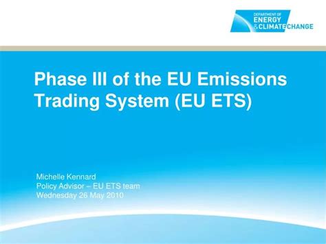 Ppt Phase Iii Of The Eu Emissions Trading System Eu Ets Powerpoint