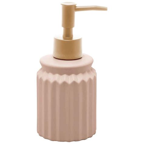 Kit Banheiros Lavabo Acessórios de Cerâmica Nude Peças Stripes Lyor MadeiraMadeira