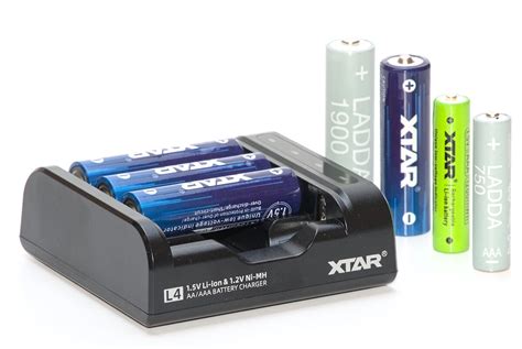 Review Xtar V Mwh Aa Batteries And L Charger Rechargeable