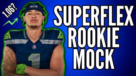 Dynasty Superflex Rookie Mock Draft Post NFL Draft YouTube