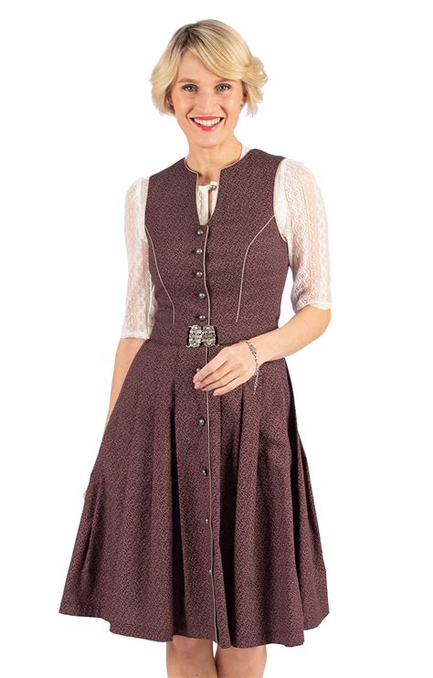 Marjo Minidirndl Delig Cm Fida Wine Beige Bestellen