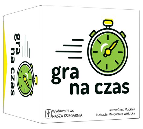 Gra na czas gra towarzyska Nasza Księgarnia Nasza Księgarnia Sklep