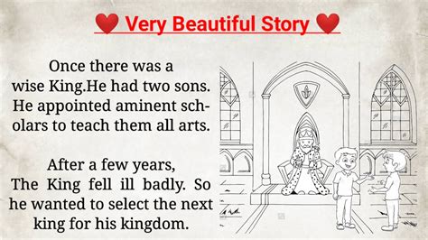 Learn English Through Story The Wise Son Improve Spoken English