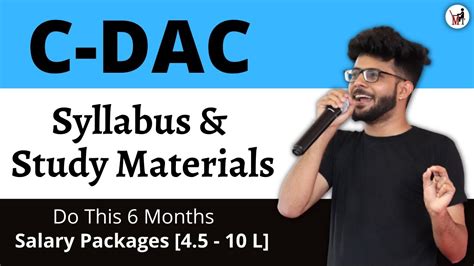 CDAC Syllabus And Best Study Material For C CAT Exam Preparation YouTube