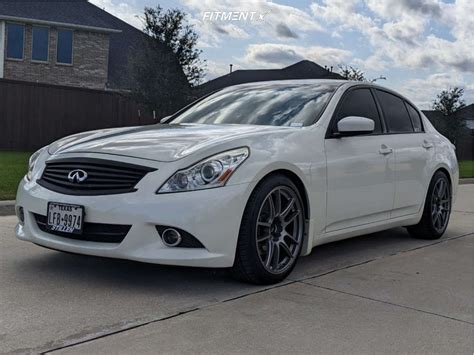 2013 INFINITI G37 X With 19x9 5 Konig Heliogram And Continental 245x40