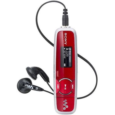 Sony Nwz B F Walkman Mp Player Gb Red Nwz B Fred B H