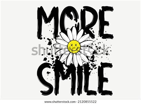 Daisy Smile Flower Yellow Smile Daisy Stock Vector Royalty Free