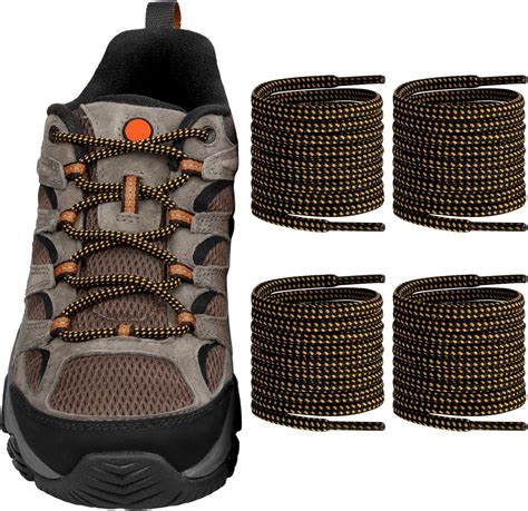 Endoto 2pairs Shoelaces Replacement Round Laces For Merrell Moab Hiking