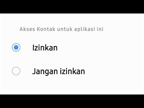 Cara Mengatasi Kontak Wa Tidak Terbaca YouTube