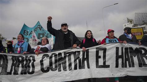 Marcha Piquetera En Vivo Sus Reclamos Y Qué Calles Cortarán Tn