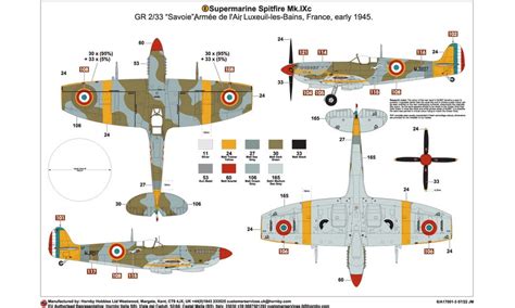 Spitfire Mk.IXc Marking Options | AeroScale