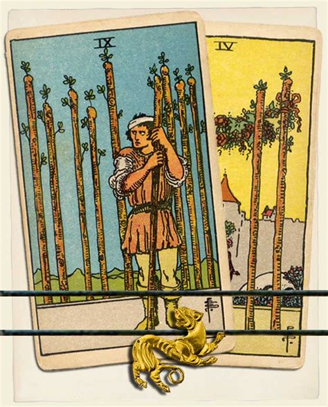 Nine Of Wands And Four Of Wands Combination Reading With Insights For