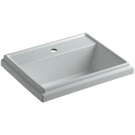 Gray Kohler Drop In Bathroom Sinks Bathroom Sinks The Home Depot