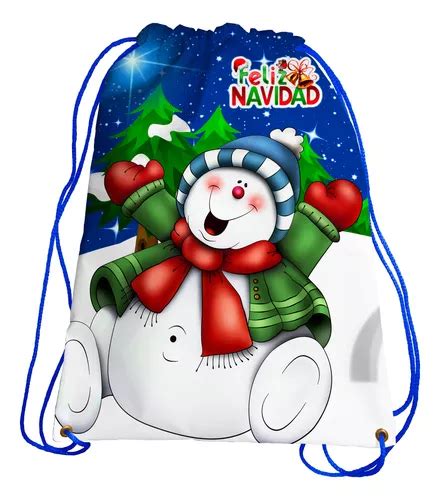 Morralitos Navidad Personalizados Recuerdos Fiestas Pz Mercadolibre