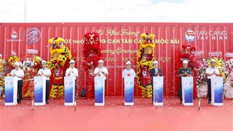 Container depot opens at Moc Bai Border Gate EZ Nhịp sống kinh tế