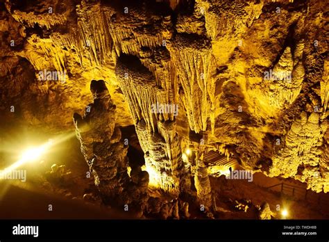 Natural karst caves Stock Photo - Alamy