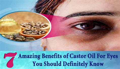 Castor Oil For Eyes 7 Beneficial Ways For Treating Different Eye Issues Castor Oil For Eyes