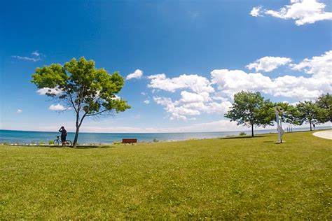 Biking Along Lake Michigan In Sheboygan Wander The Map