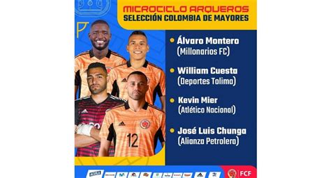 Selección Colombia Néstor Lorenzo convocó a un microciclo de arqueros